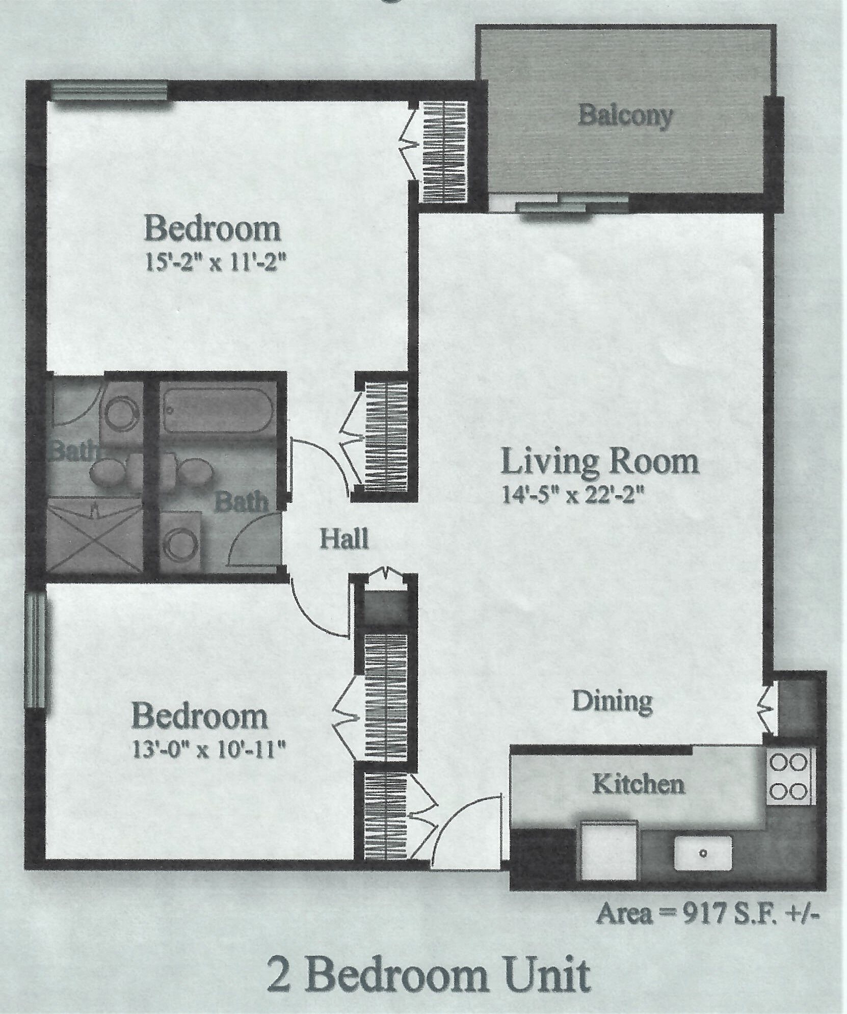 Parkview Two Bedroom